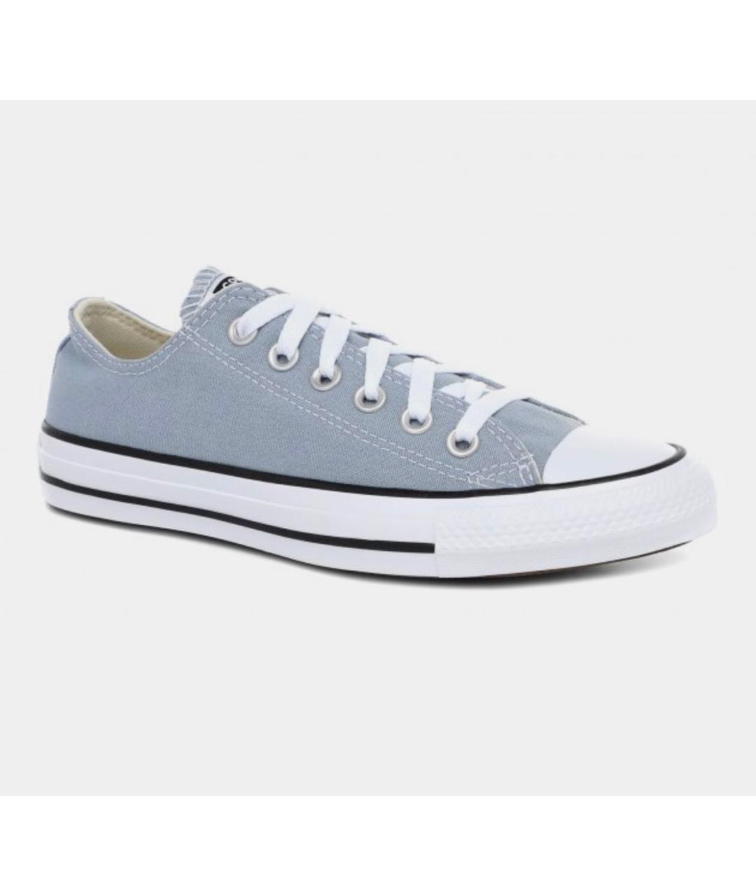 CONVERSE Голубые текстильные кеды, фото 8