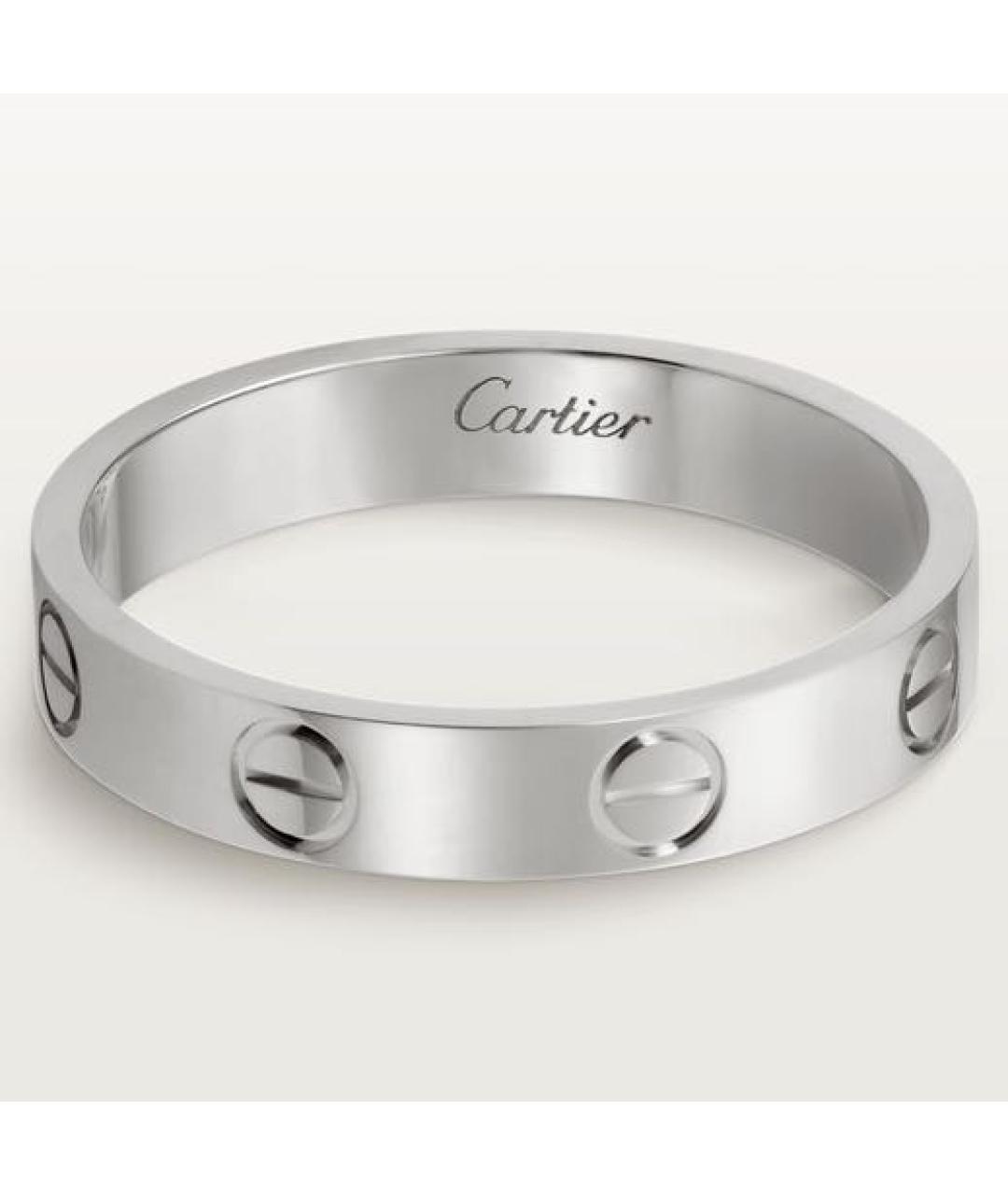 CARTIER Серебряное кольцо из белого золота, фото 2