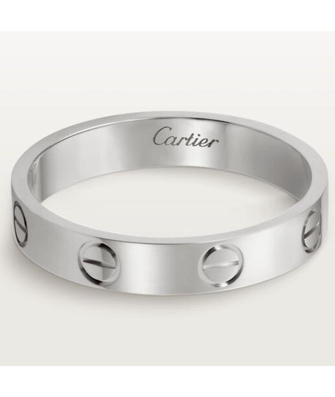 CARTIER Серебряное кольцо из белого золота, фото 9