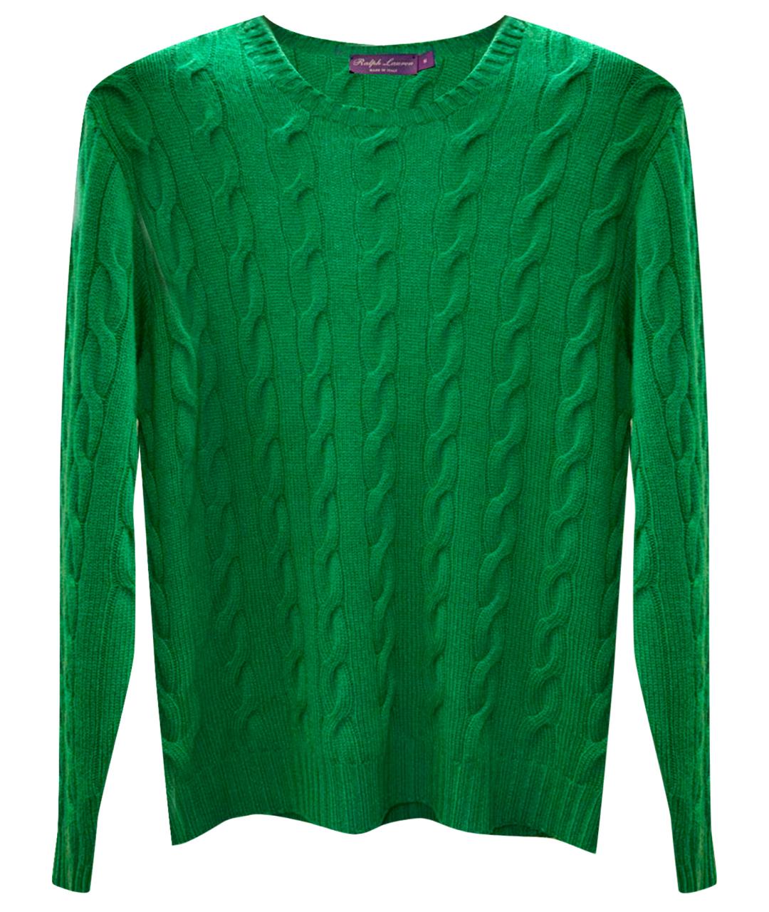 RALPH LAUREN Зеленый шерстяной джемпер / свитер, фото 1