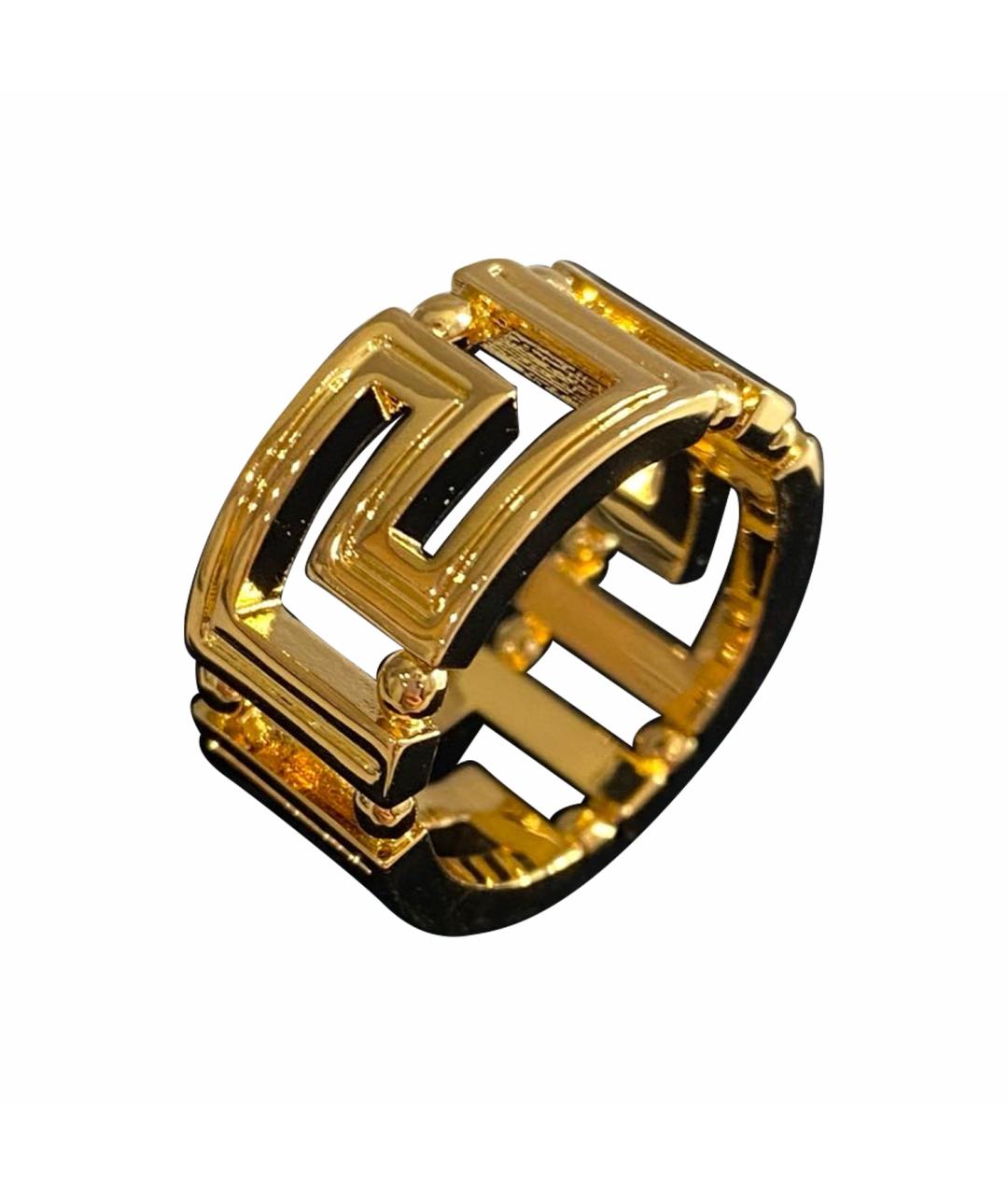 VERSACE Золотое латунное кольцо, фото 1