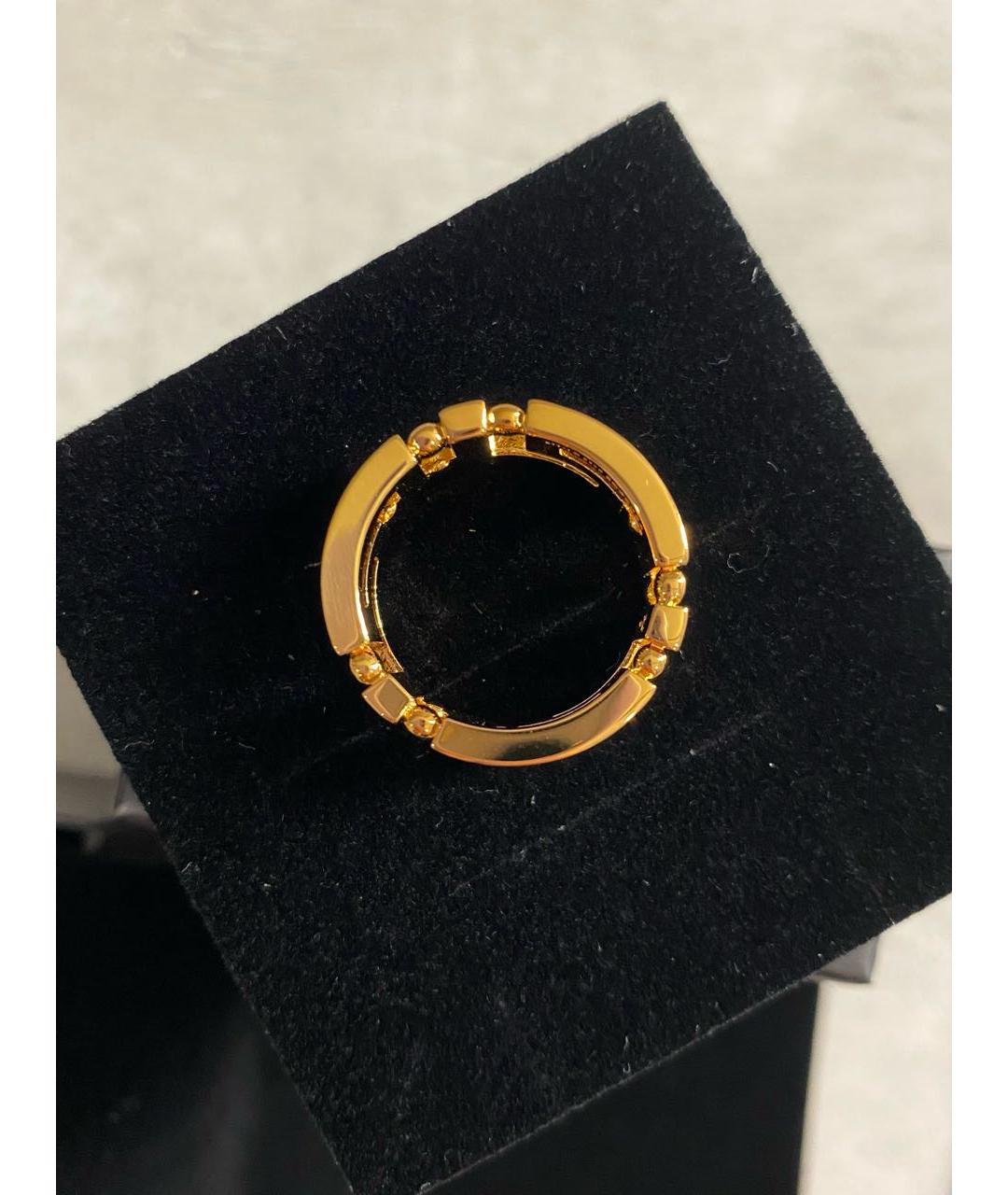 VERSACE Золотое латунное кольцо, фото 3