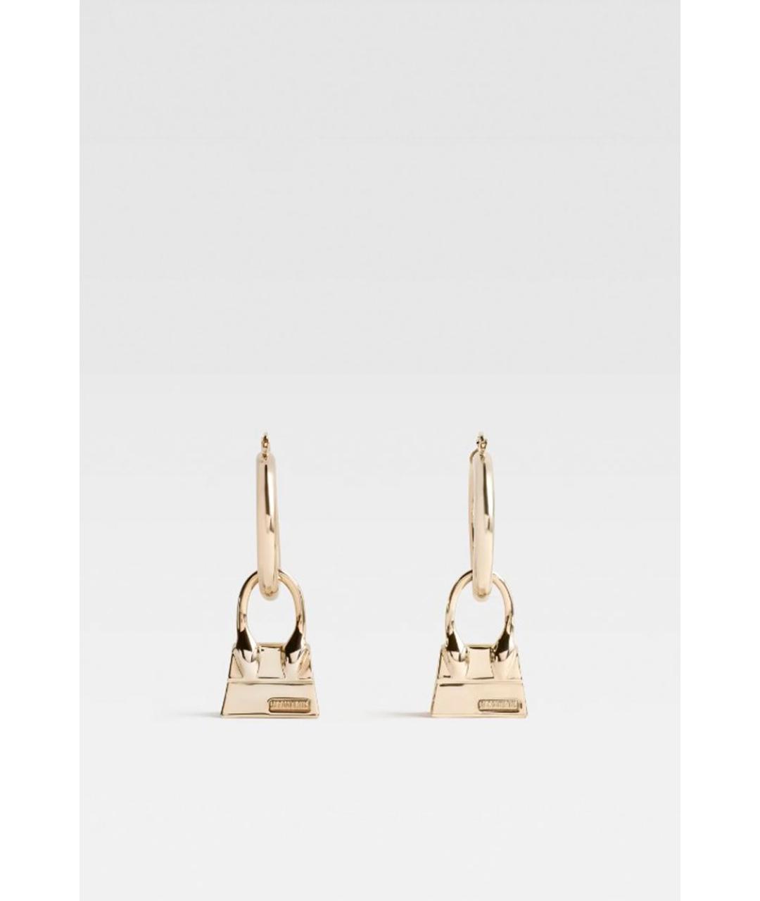 JACQUEMUS Золотые серьги, фото 4