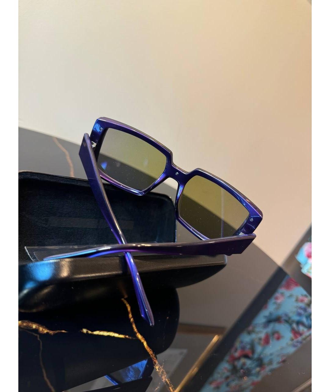 BALENCIAGA Фиолетовые солнцезащитные очки, фото 2