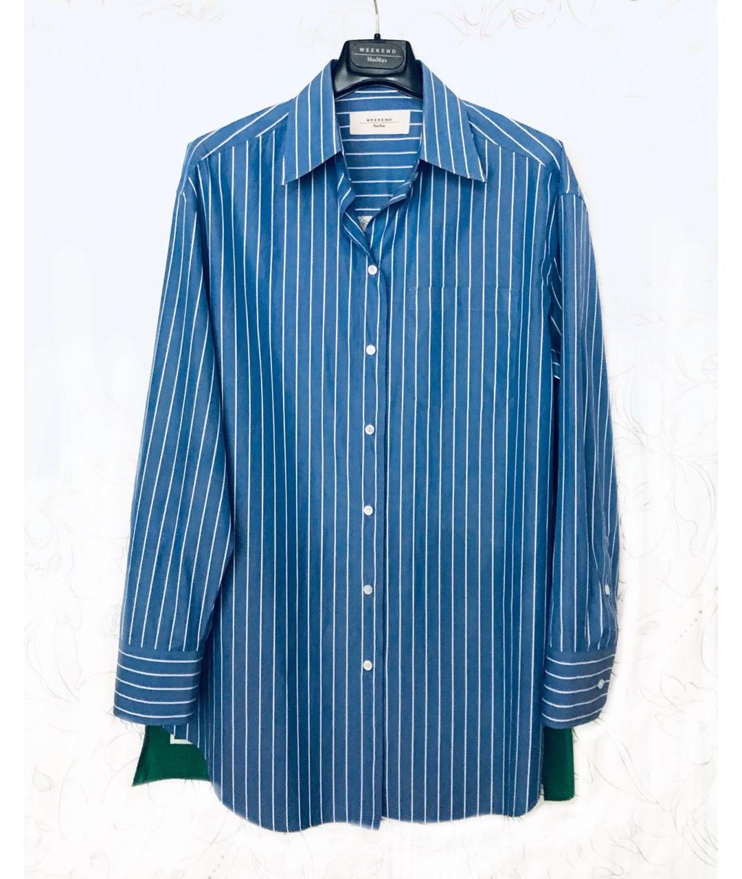 WEEKEND MAX MARA Мульти хлопковая рубашка, фото 5