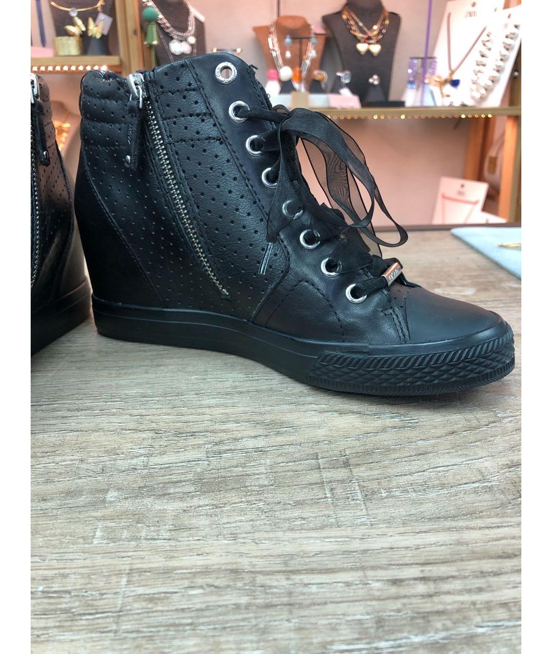 DKNY Черные кожаные ботинки, фото 7