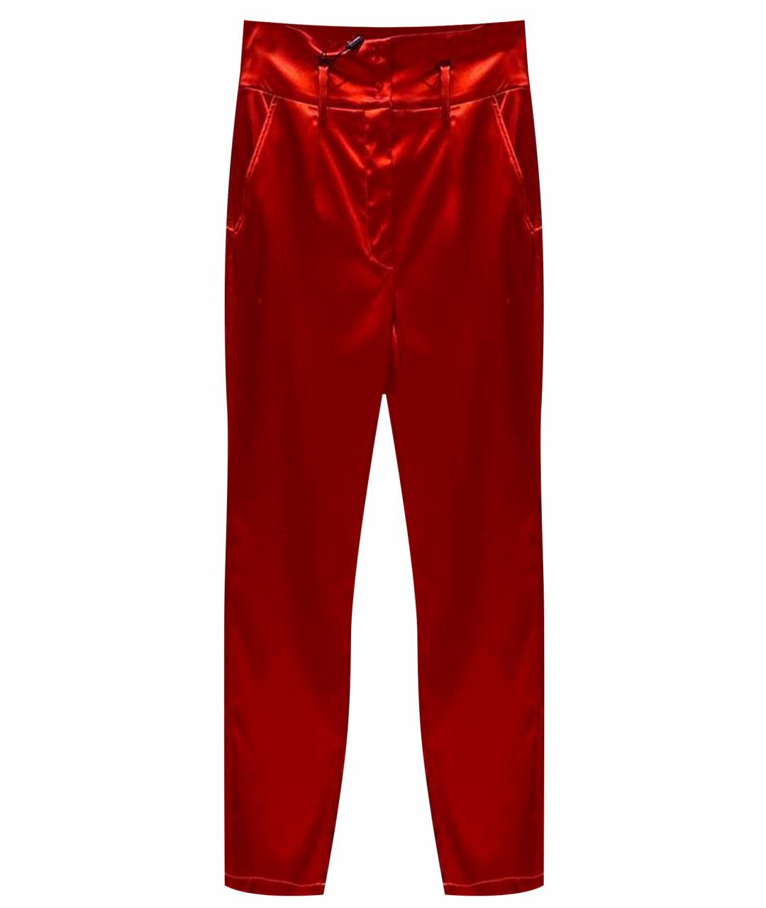 DOLCE&GABBANA Красные брюки узкие, фото 1