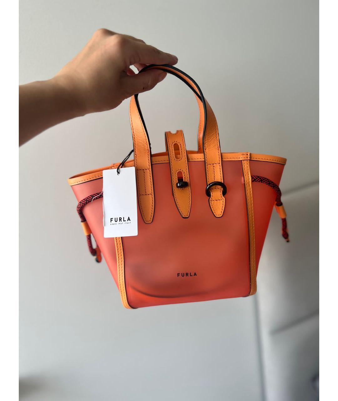 FURLA Кожаная сумка через плечо, фото 5