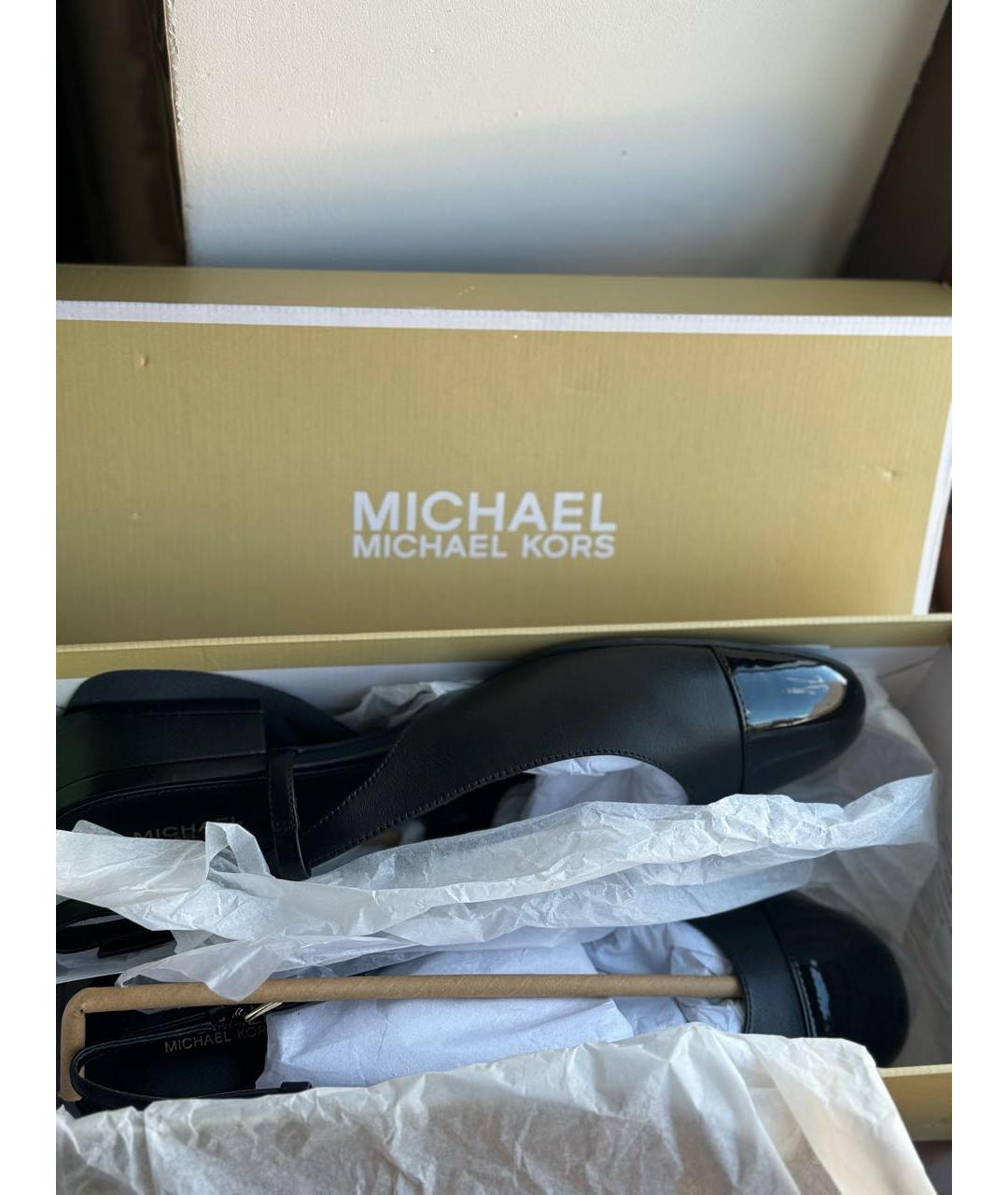 MICHAEL MICHAEL KORS Черные туфли, фото 6