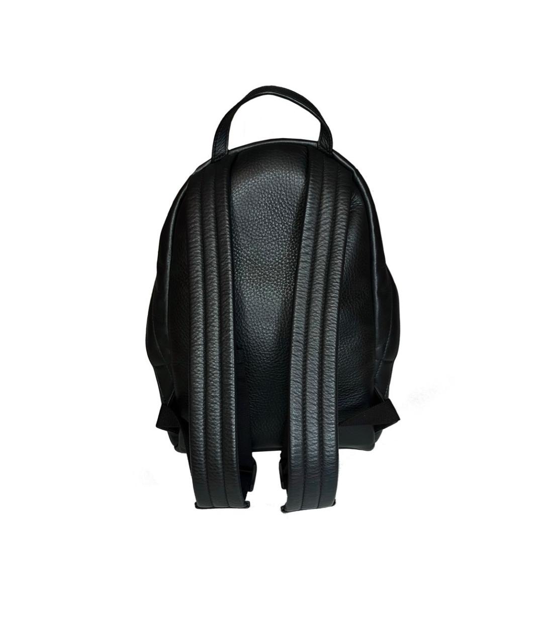 BALENCIAGA Черный кожаный рюкзак, фото 2