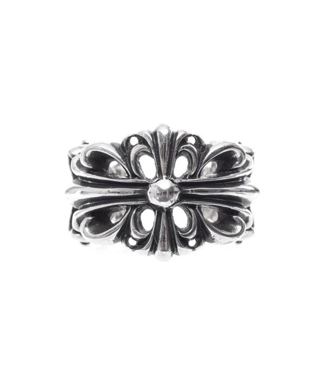 CHROME HEARTS Серебряное серебряное кольцо, фото 1