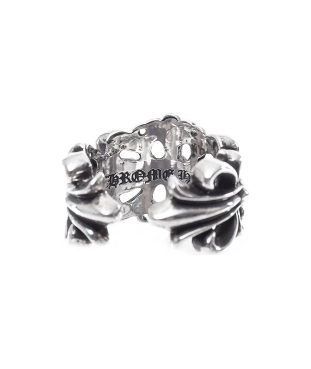 CHROME HEARTS Серебряное серебряное кольцо, фото 2