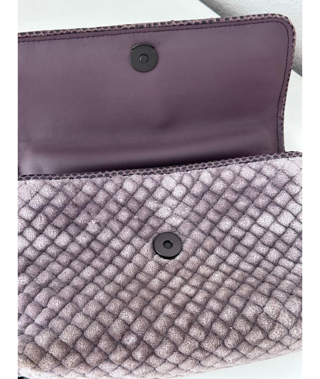BOTTEGA VENETA Фиолетовая сумка через плечо, фото 2