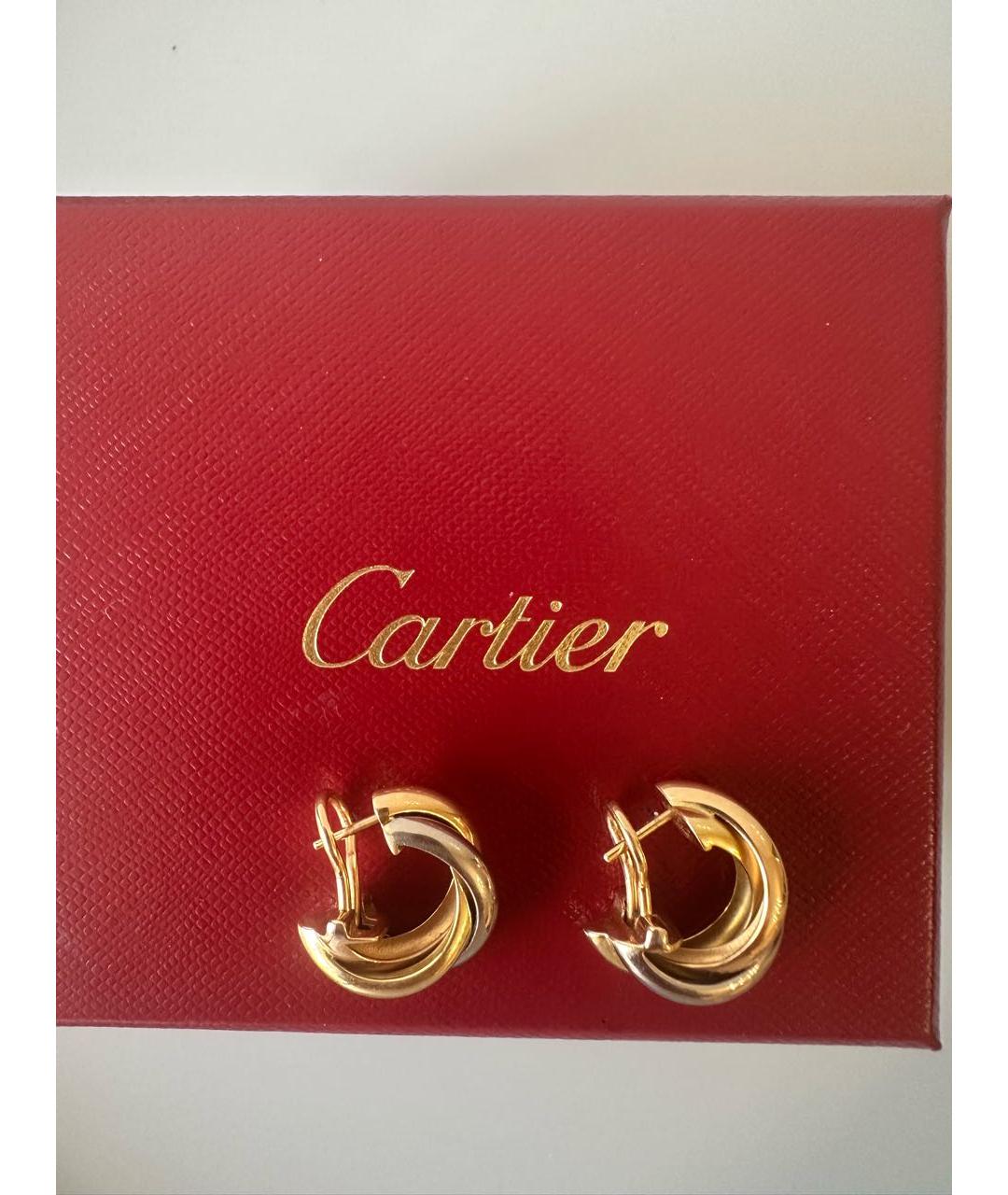 CARTIER Мульти серьги из белого золота, фото 2