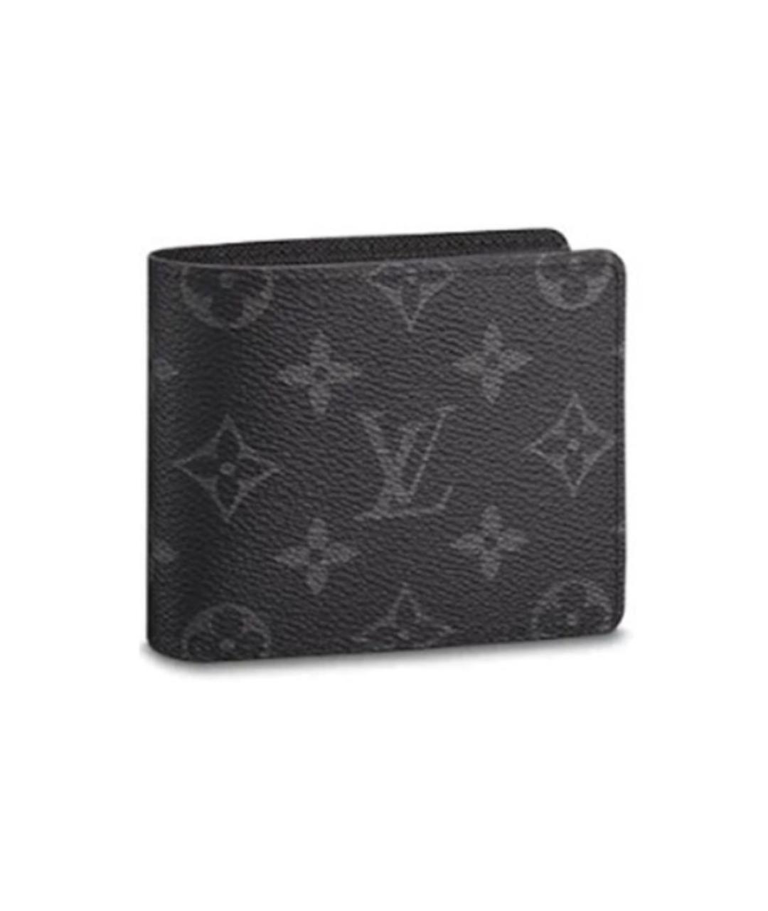 LOUIS VUITTON Антрацитовый кошелек, фото 1