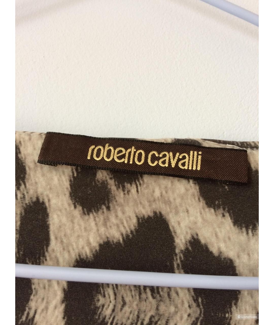 ROBERTO CAVALLI Мульти полиэстеровая блузы, фото 3