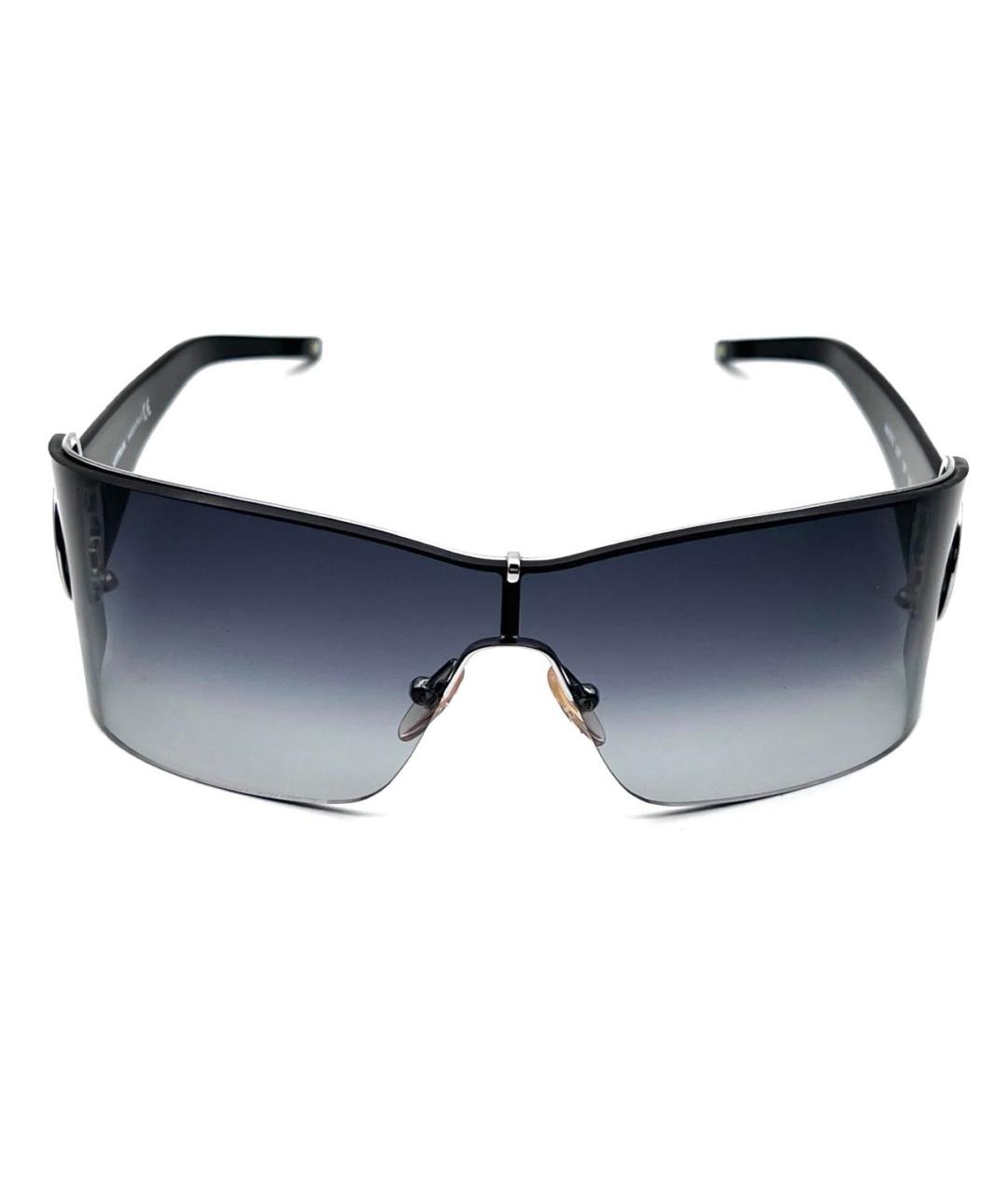 MONTBLANC Серые пластиковые солнцезащитные очки, фото 2