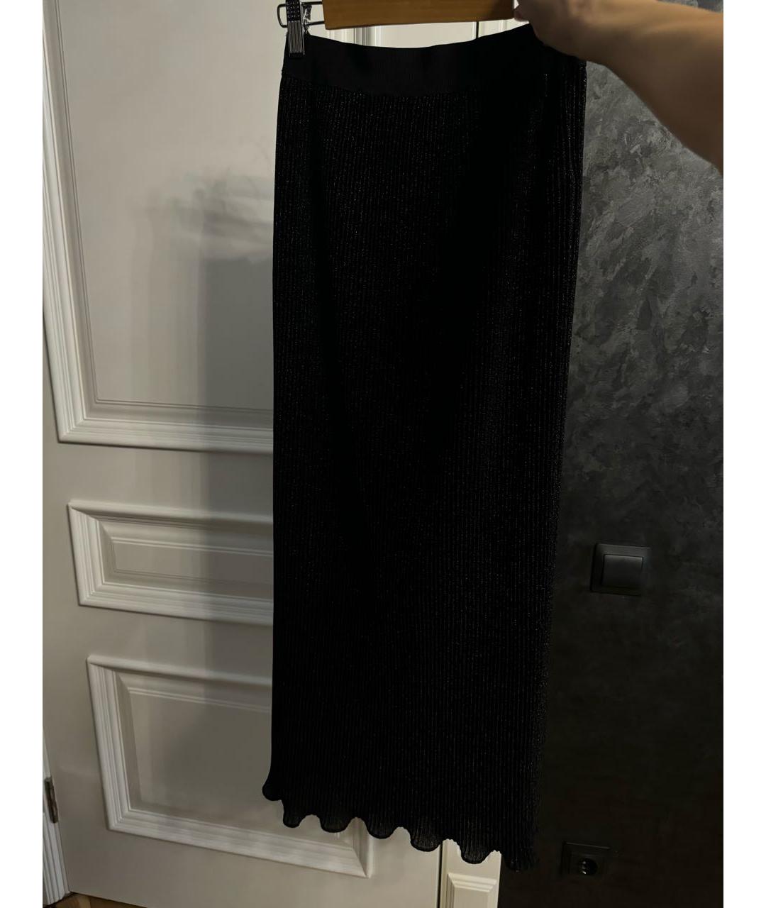 ALBERTA FERRETTI Черная юбка макси, фото 2