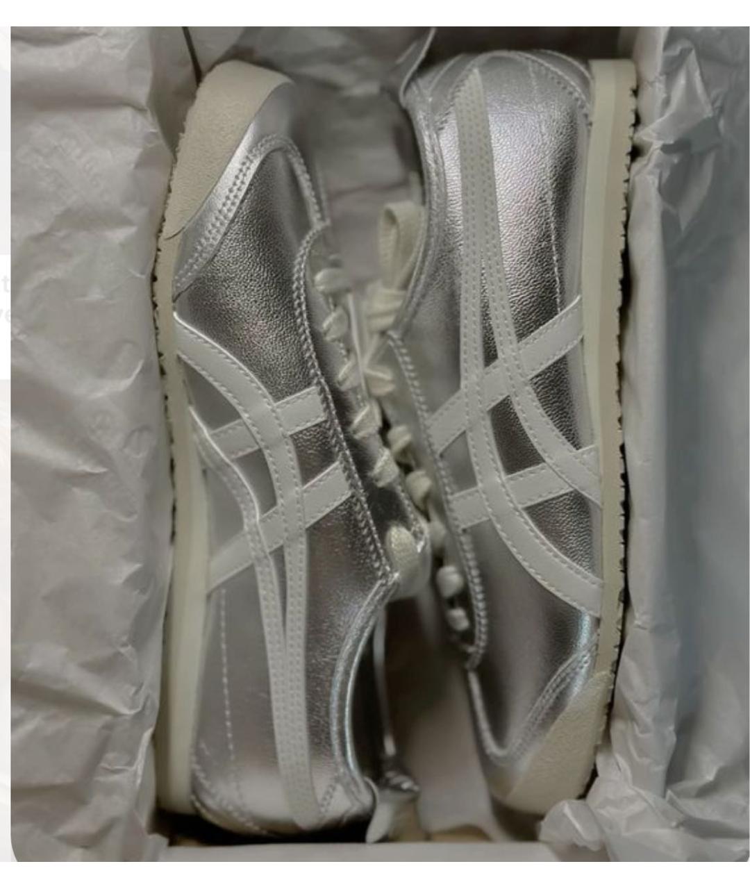 ONITSUKA TIGER Серебряные кроссовки, фото 2