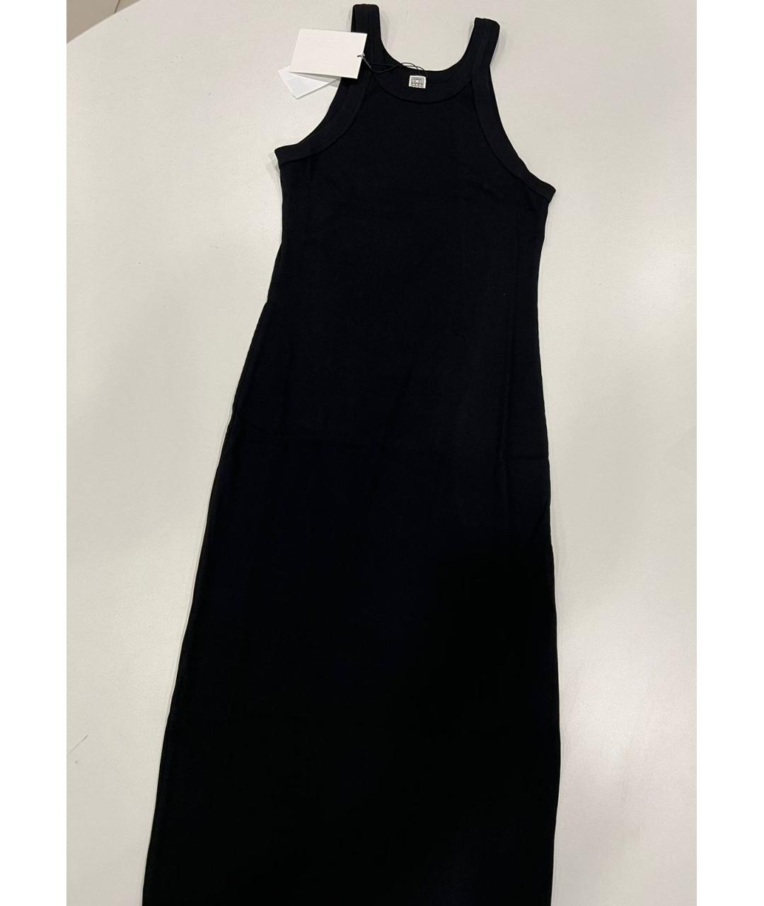 TOTEME Черное повседневное платье, фото 4