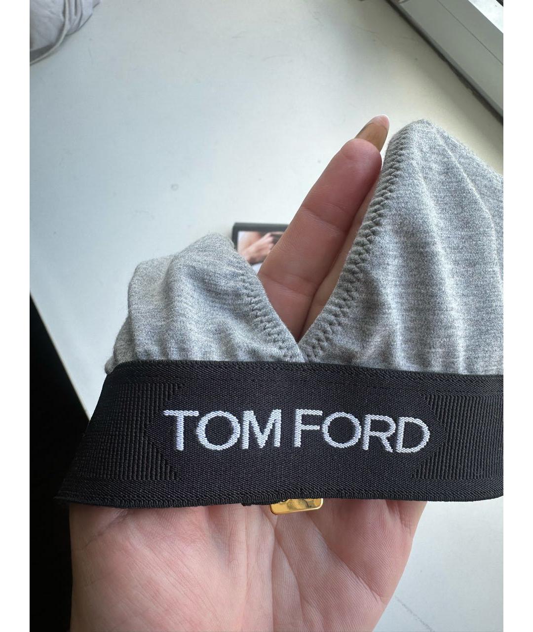 TOM FORD Серый бюстгалтеры, фото 3