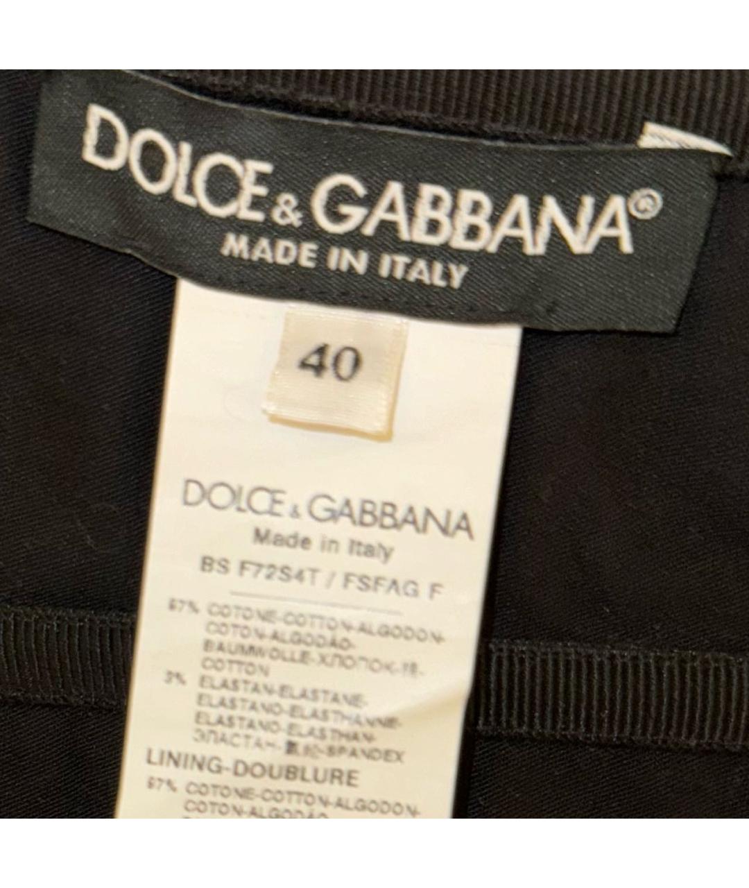 DOLCE&GABBANA Мульти хлопковый корсет, фото 7