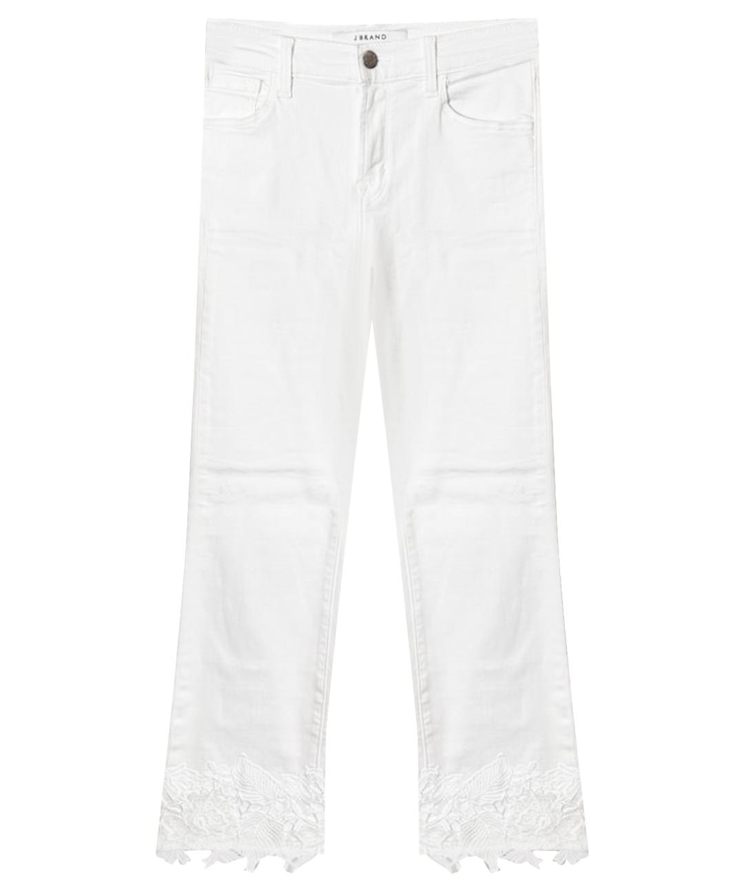 JBRAND Белые джинсы клеш, фото 1