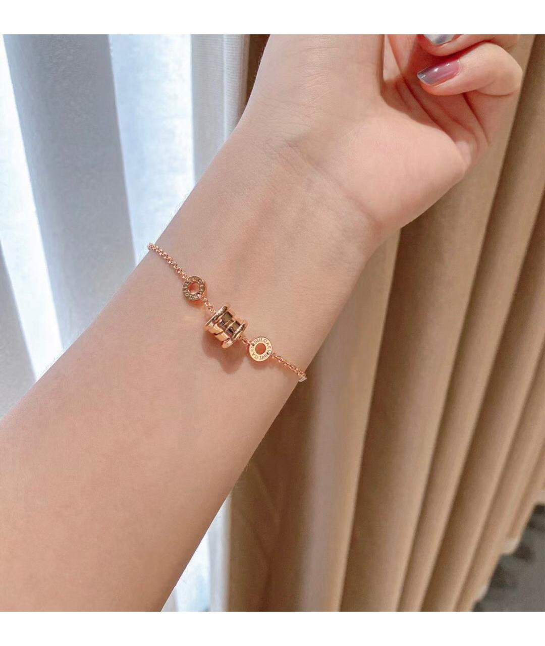 BVLGARI Золотой браслет из розового золота, фото 6