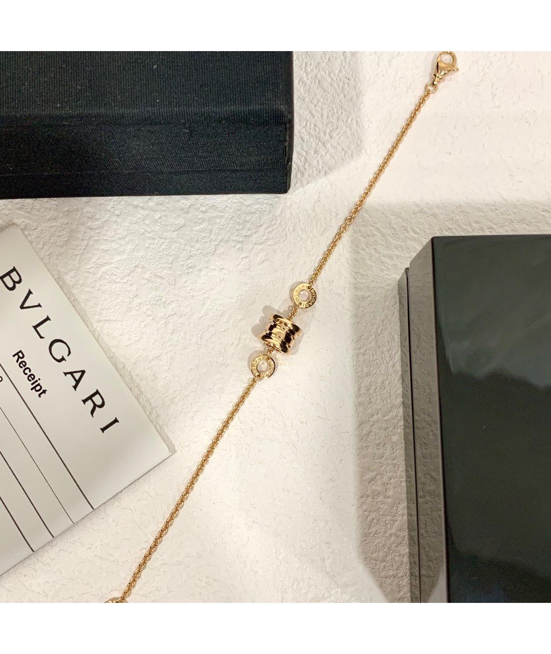 BVLGARI Золотой браслет из розового золота, фото 5