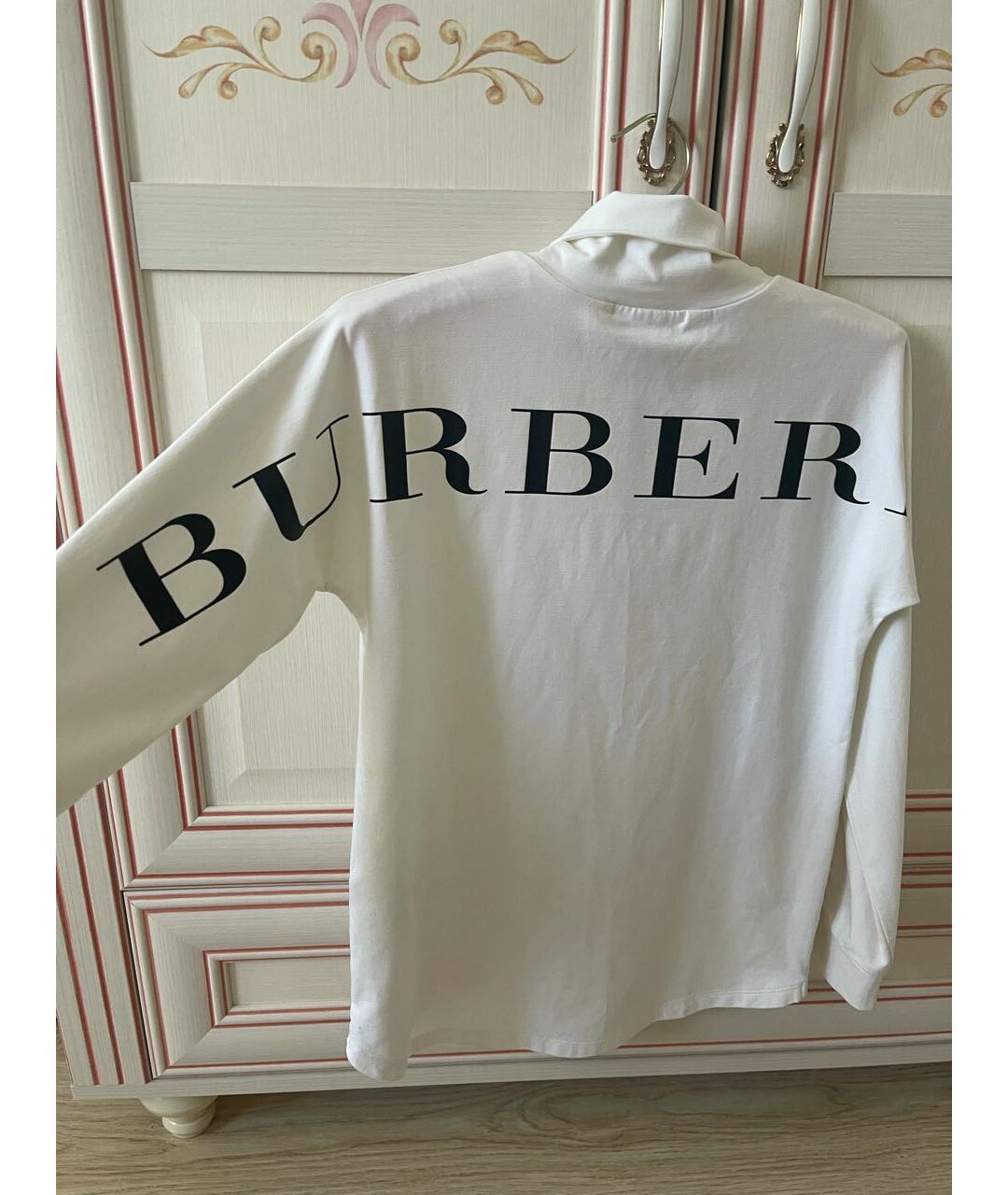 BURBERRY Белая хлопковая рубашка/блузка, фото 2