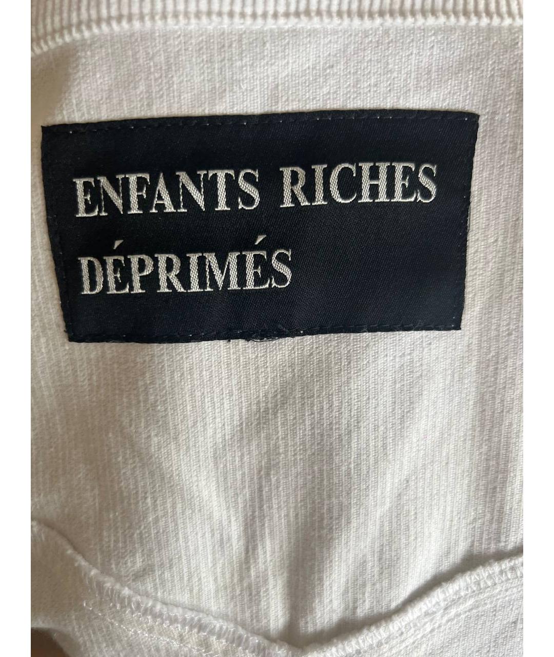 Enfants Riches Déprimés Белая велюровая куртка, фото 3
