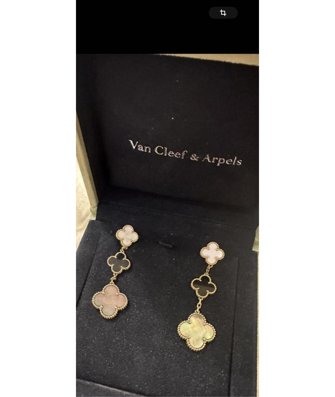 VAN CLEEF & ARPELS Серьги из желтого золота, фото 2