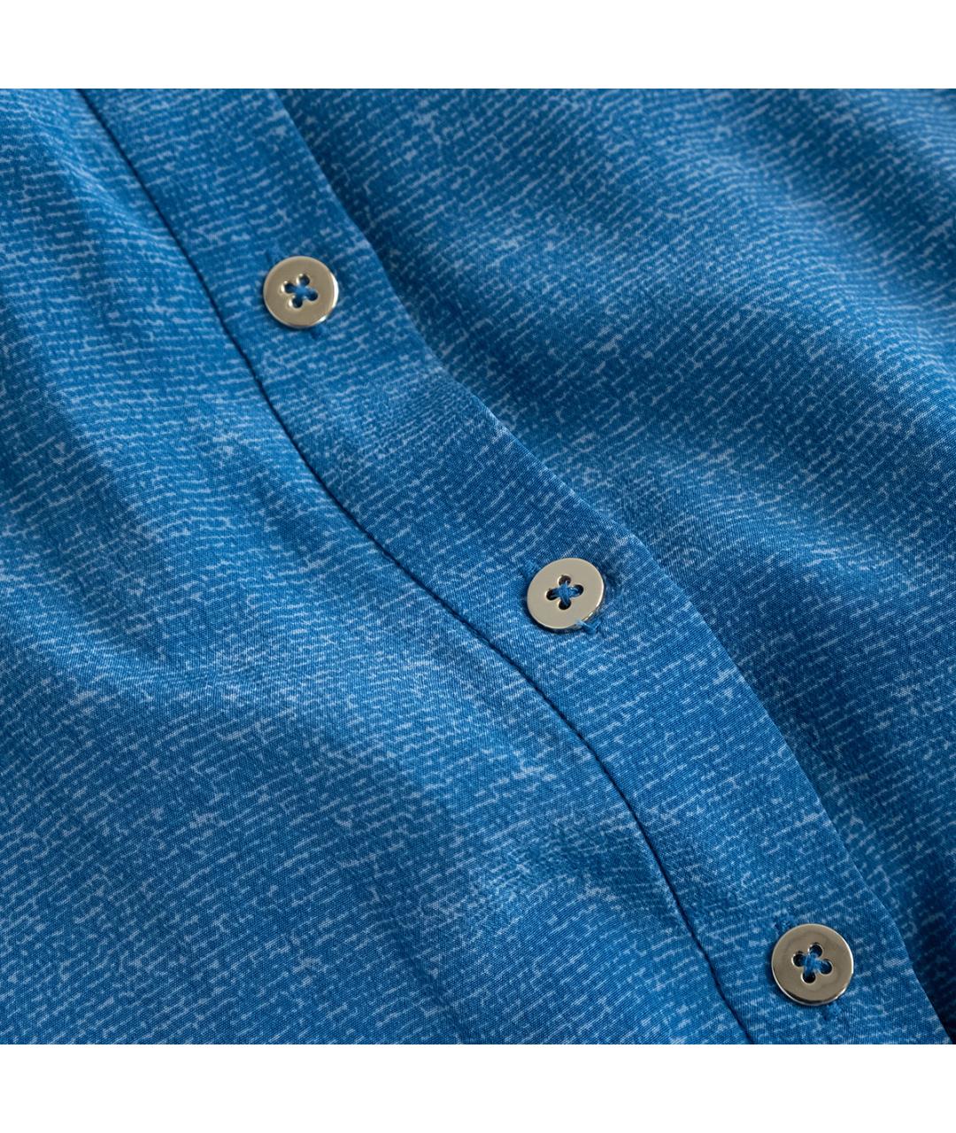 DIANE VON FURSTENBERG Голубой шелковый комбинезон, фото 4