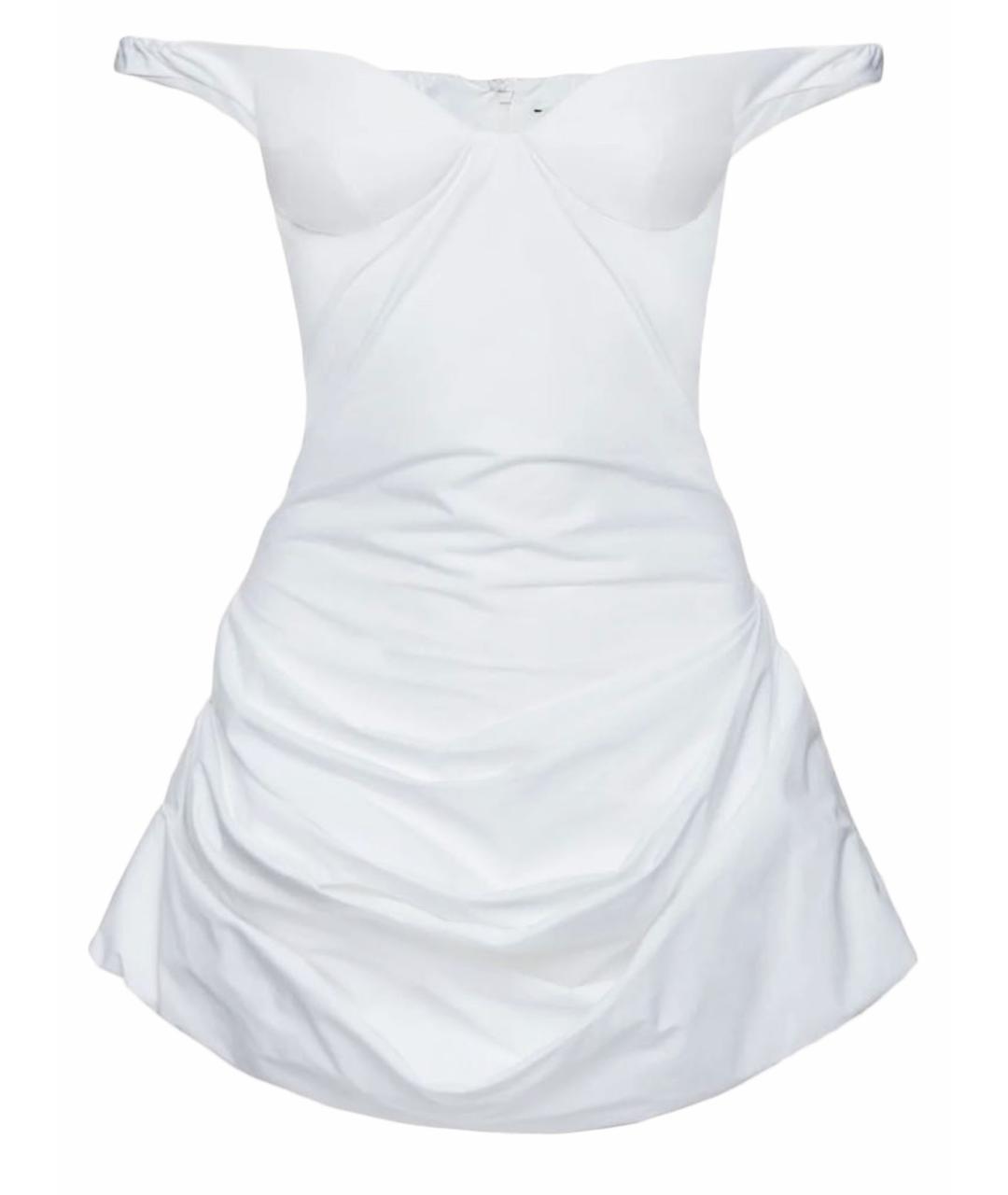 MAGDA BUTRYM Белое хлопковое платье, фото 1