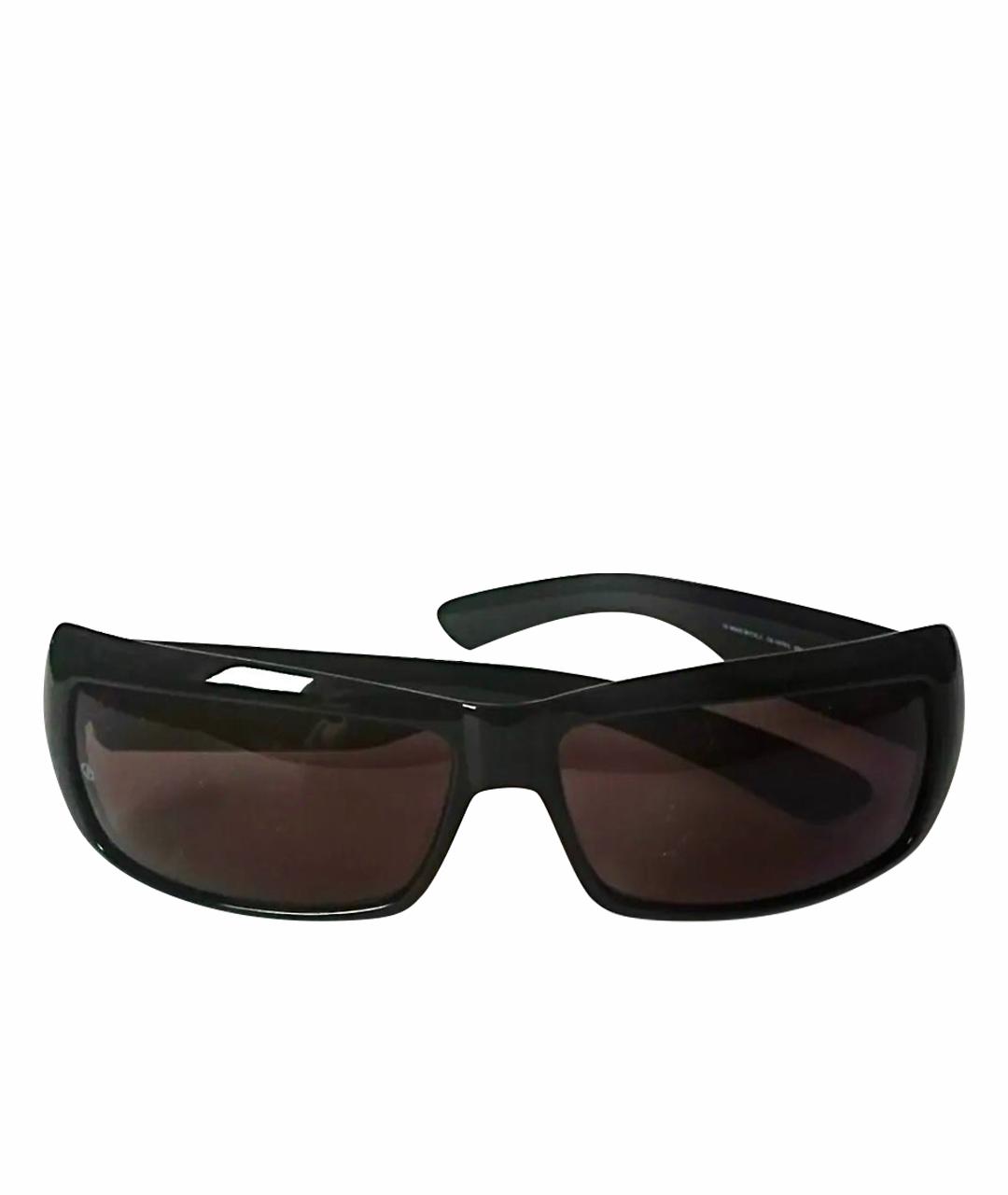 GIORGIO ARMANI Черные пластиковые солнцезащитные очки, фото 1