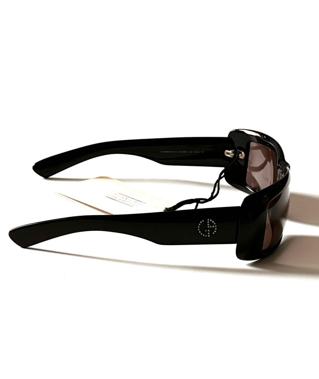 GIORGIO ARMANI Черные пластиковые солнцезащитные очки, фото 6