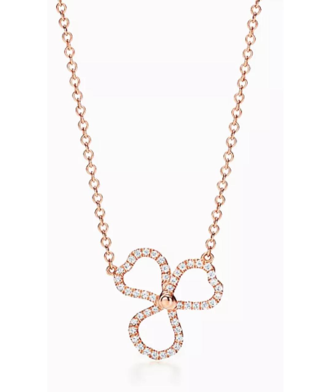 TIFFANY&CO Золотая подвеска из розового золота, фото 10
