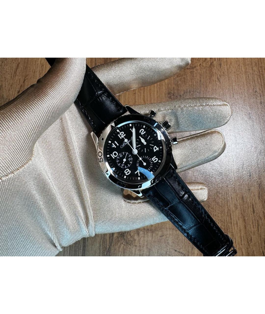 Breguet Черные металлические часы, фото 4