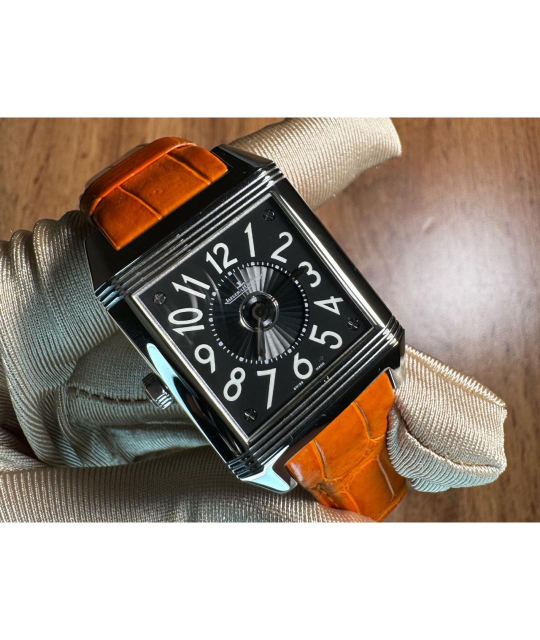 Jaeger LeCoultre Серебряные металлические часы, фото 7