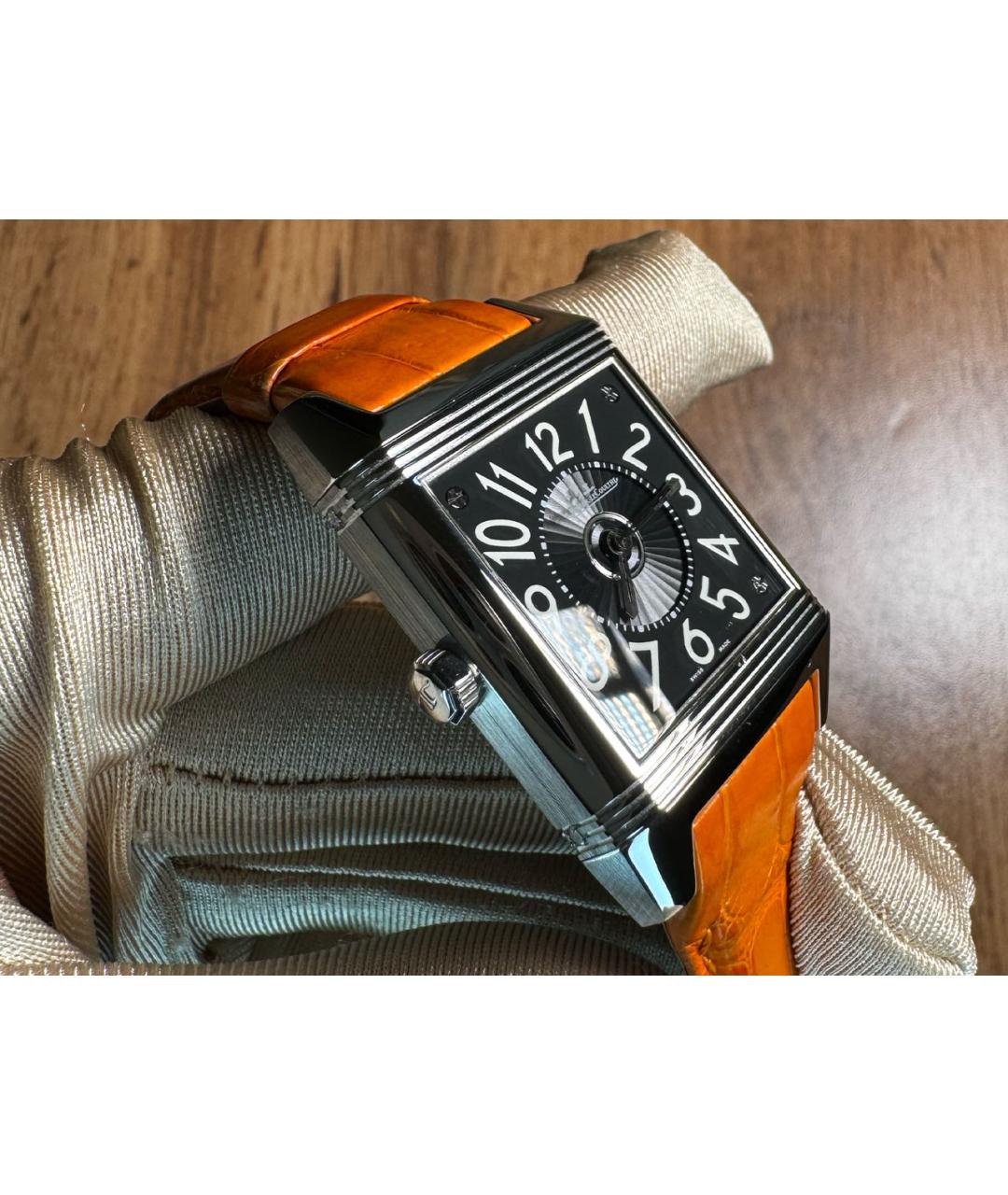 Jaeger LeCoultre Серебряные металлические часы, фото 3