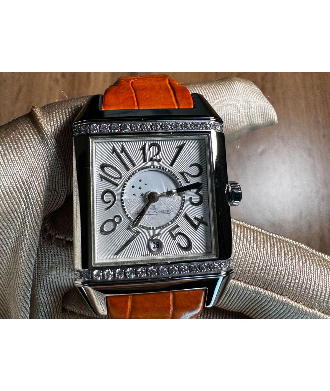 Jaeger LeCoultre Серебряные металлические часы, фото 9
