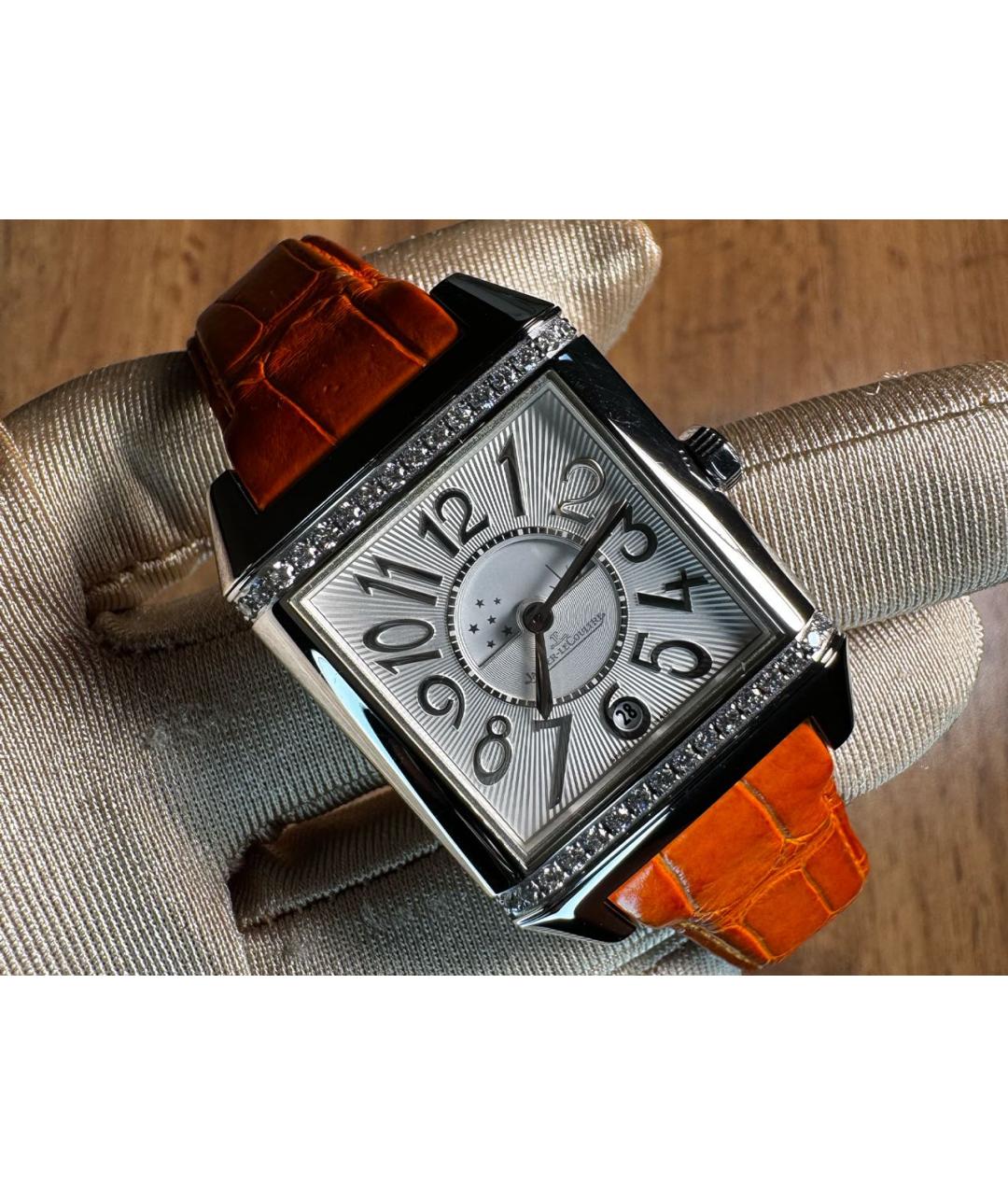 Jaeger LeCoultre Серебряные металлические часы, фото 2