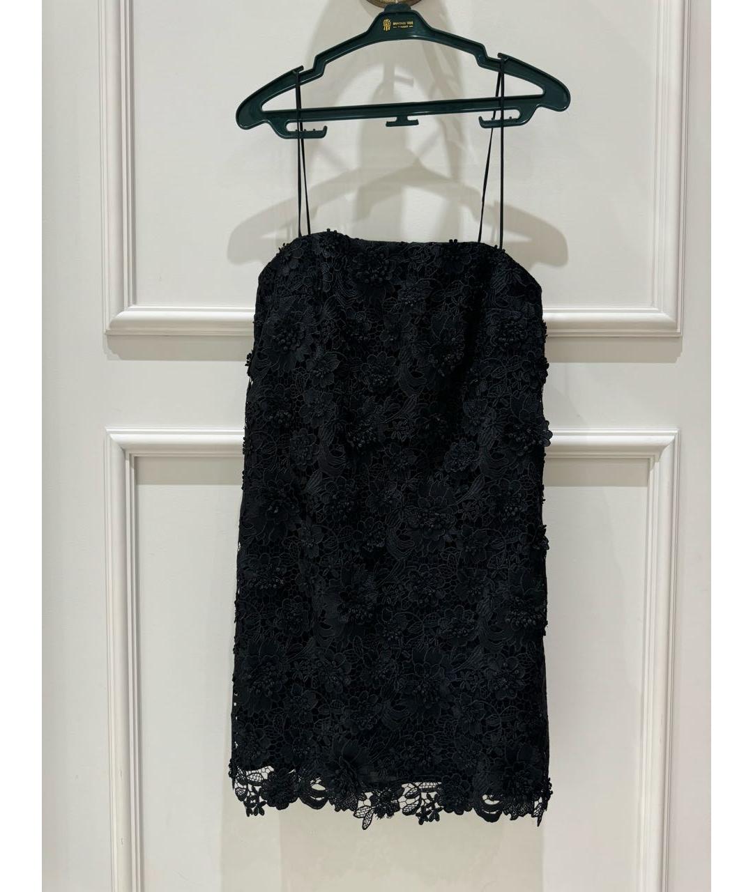 ZIMMERMANN Черное полиэстеровое коктейльное платье, фото 9