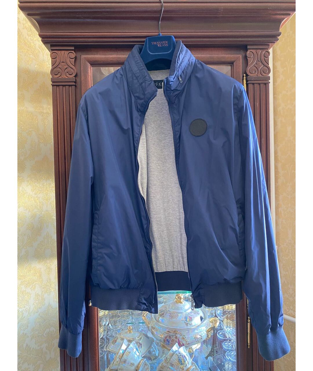 GUCCI Синяя куртка, фото 3