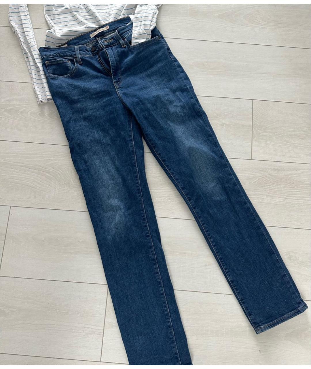 LEVI'S Синие прямые джинсы, фото 7