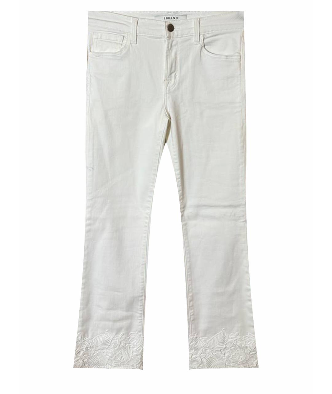 JBRAND Белые джинсы клеш, фото 1