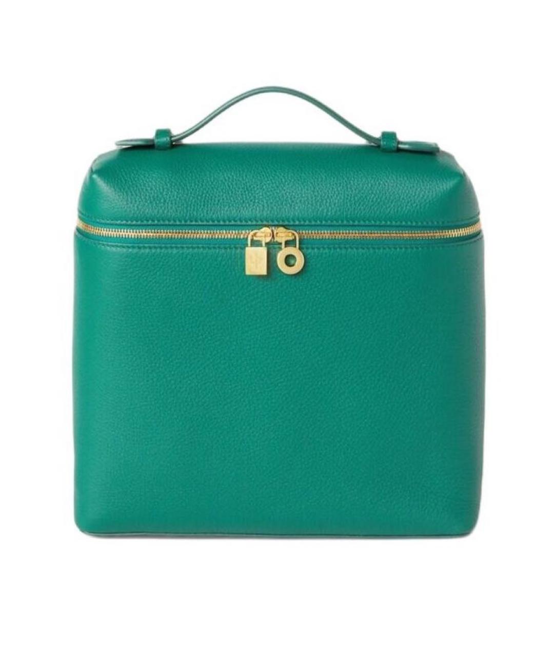 LORO PIANA Зеленый рюкзак, фото 1