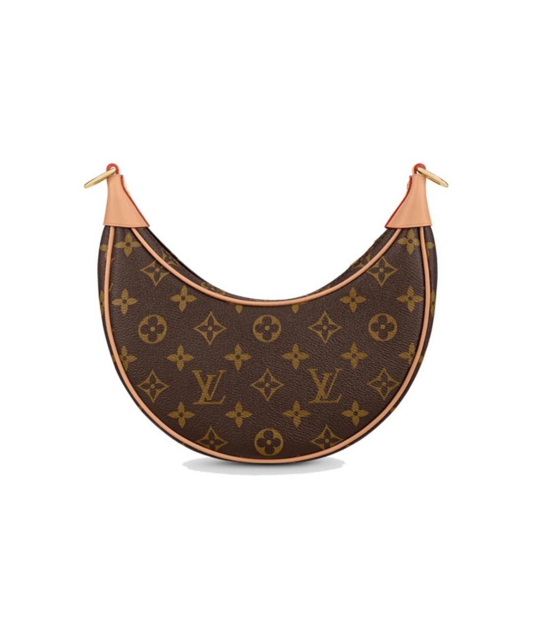 LOUIS VUITTON Коричневая сумка через плечо, фото 4