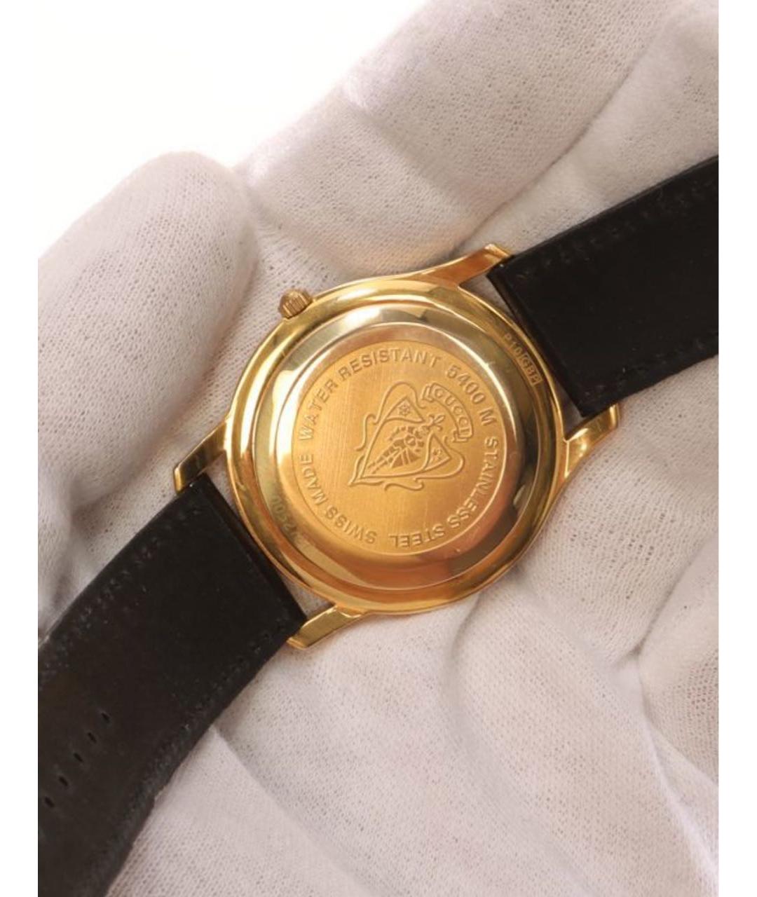 GUCCI Золотые позолоченные часы, фото 8