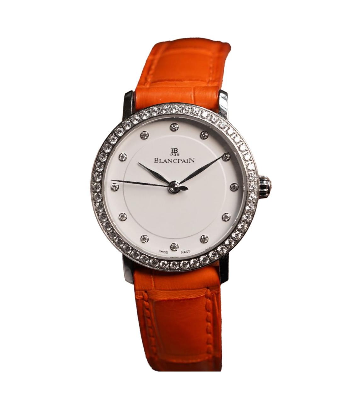 Blancpain Оранжевое металлические часы, фото 1